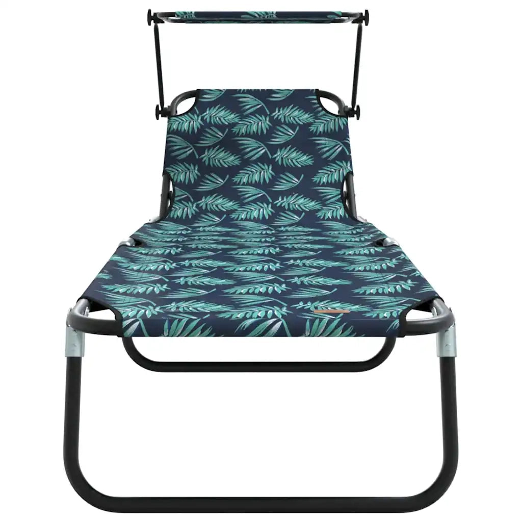 Lettino prendisole pieghevole 2 pcs Multicolore Oxford 42003139