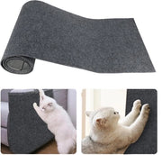 Krabbamatta autoadesiva 200 cm x 40 cm per protezione contro graffi su divani, poltrone e porte (grigio scuro)