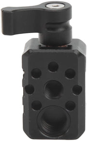Fermo Camera in Lega di Alluminio NATO - Universale - Chiusura Rapida - 1/4 pollici/3/8 pollici - Pozizione ARRI - Solo 25g - Fermo Camera Universale