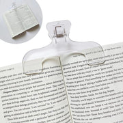 Set di due custodie universali trasparenti per libri - supporto per pagine, schedari, accessori da lettura, utili per la lettura, l'insegnamento e la riparazione di manoscritti, adatti per insegnanti e personale amministrativo