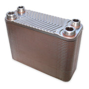 Scambiatore di calore termico in acciaio inox 60 piastre max 130 kW acqua solare 16_0000843