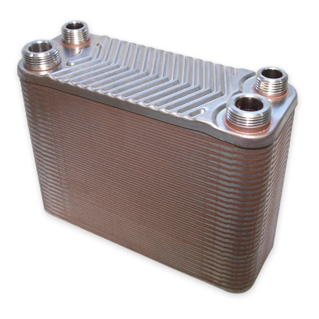 Scambiatore di calore termico in acciaio inox 60 piastre max 130 kW acqua solare 16_0000843