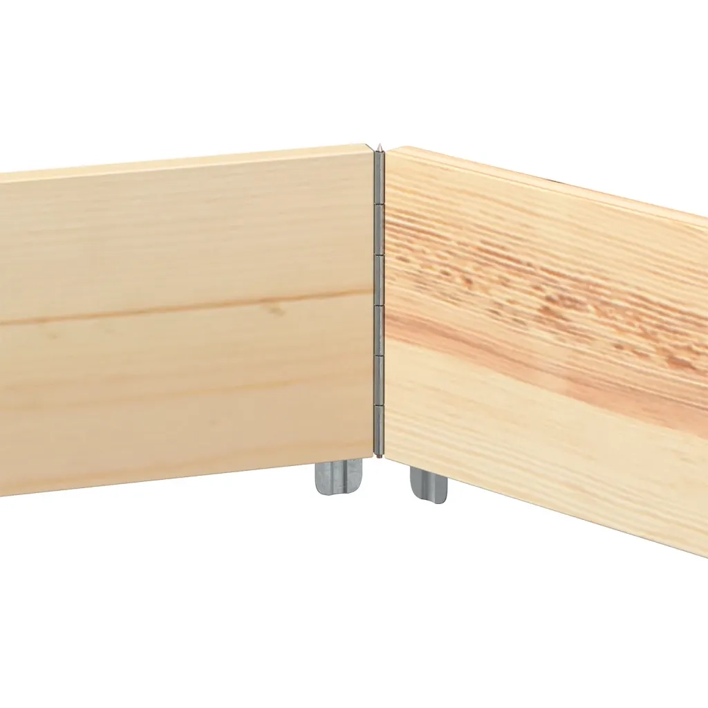 vidaXL Fioriera Rialzata Esagonale 160x160cm Legno Massello di Pino