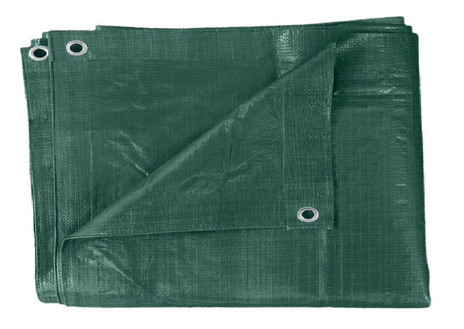 6pz telone pe pesante con occhioli verde mt 2x3 mq.110 cod:ferx.92636.stock