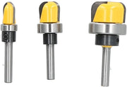 Set di congelatori a rondone per legno - 3 pezzi - 6mm - Alta resistenza - Houtbewerking - Hoge Sterkte - Set di strumenti di congelamento - Soluzioni professionali - Adatto per il legno...