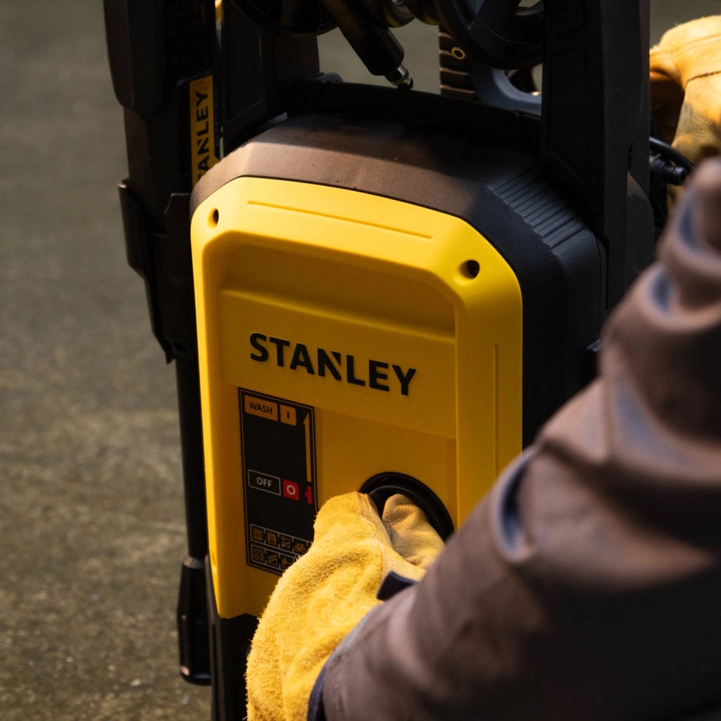 Stanley Idropulitrice SXPW25HF ad Alta Pressione, per Auto ed Esterni Casa, con Manico Pieghevole (170 bar, 500 l/h, 2500 W) Modello 2026
