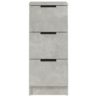 Credenza Grigio Cemento 30x30x70 cm in Legno Multistrato cod mxl 18438