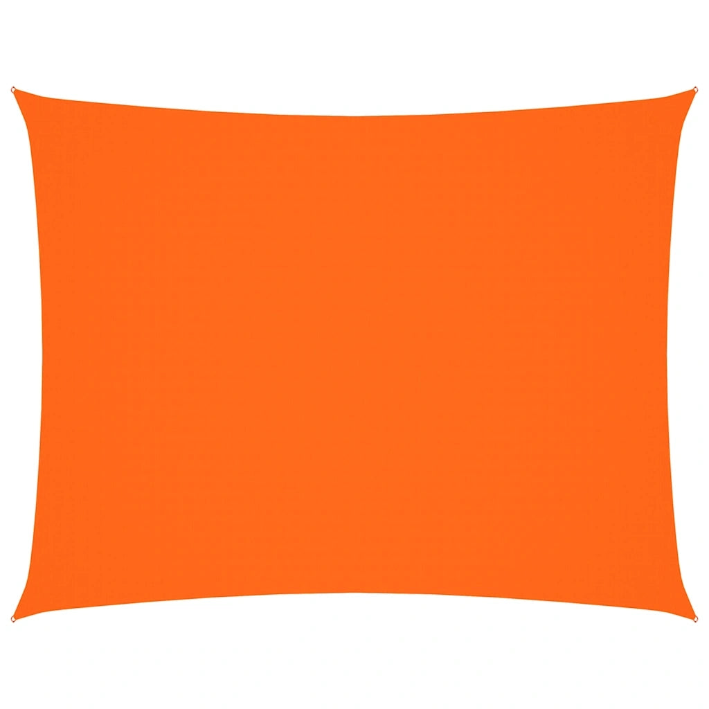 Parasole a Vela Oxford Rettangolare 3,5x4,5 m Arancione