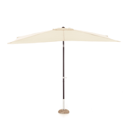 OMBRELLONE GARDEN 3X2 METRI ECRÙ BASE ESCLUSA