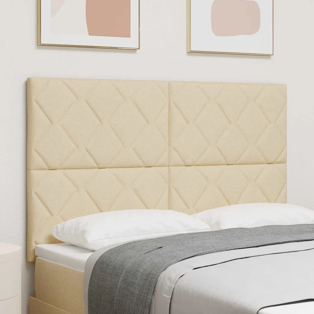 Testiera Crema 160 cm Tessuto 3337930