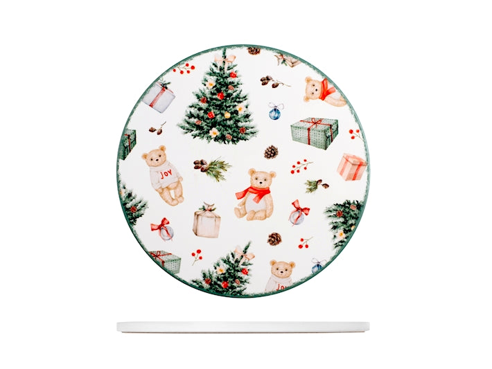 Sottopentola Natalizio in Ceramica Teddy Bear