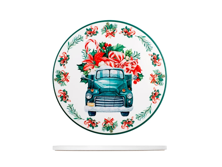 Sottopentola Natalizio in Ceramica Camion