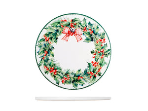 Sottopentola Natalizio in Ceramica Ghirlanda