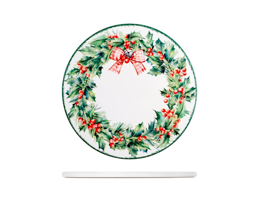 Sottopentola Natalizio in Ceramica Ghirlanda