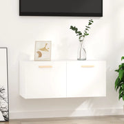 Armadietto a Muro Bianco 80x35x36,5 cm in Legno Multistrato cod mxl 32885