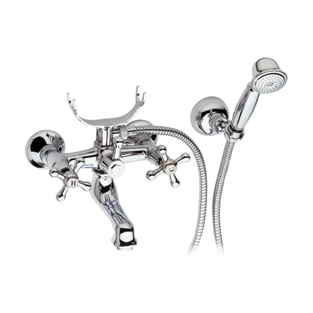 Rubinetto vasca con doccia duplex - serie liberty