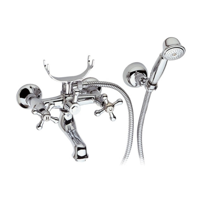 Rubinetto vasca con doccia duplex - serie liberty