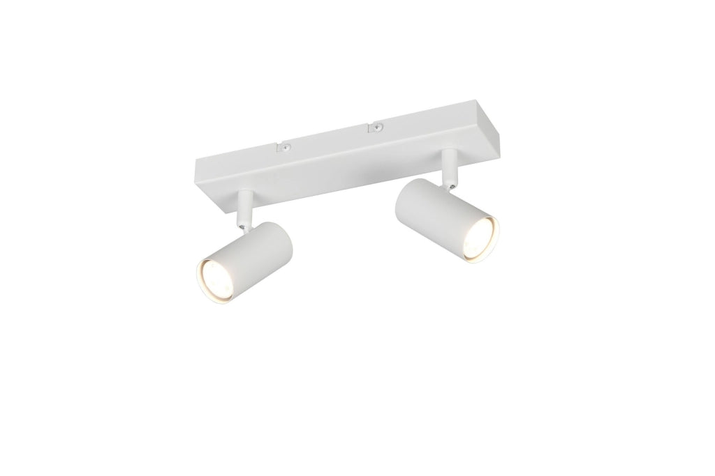 Plafoniera spot doppia bianca 2xGU10 TARYN RL