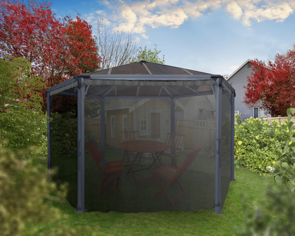 Canopia Rete Antizanzare Esagonale Per Gazebo Monaco / Roma 2.3X2.2 m