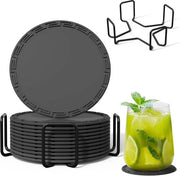 Set di 12 vetrini di supporto | Vetrini di supporto in silicone | Set di vetrini di supporto | Vetrini di supporto in silicone | Vetrini di supporto | Set di vetrini di supporto per bicchieri | Vetrini di supporto in silicone | Vetrino di supporto