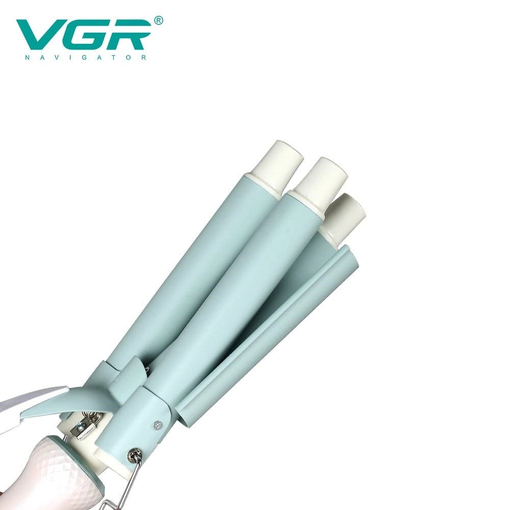 Trade Shop - Hair Curler Professionale Vgr V-595 | Arricciacapelli 3 Barili Parrucchiere -