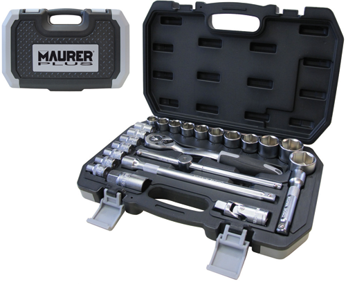 Bussole in serie maurer plus 24pz 1/2 - cf in valigetta abs