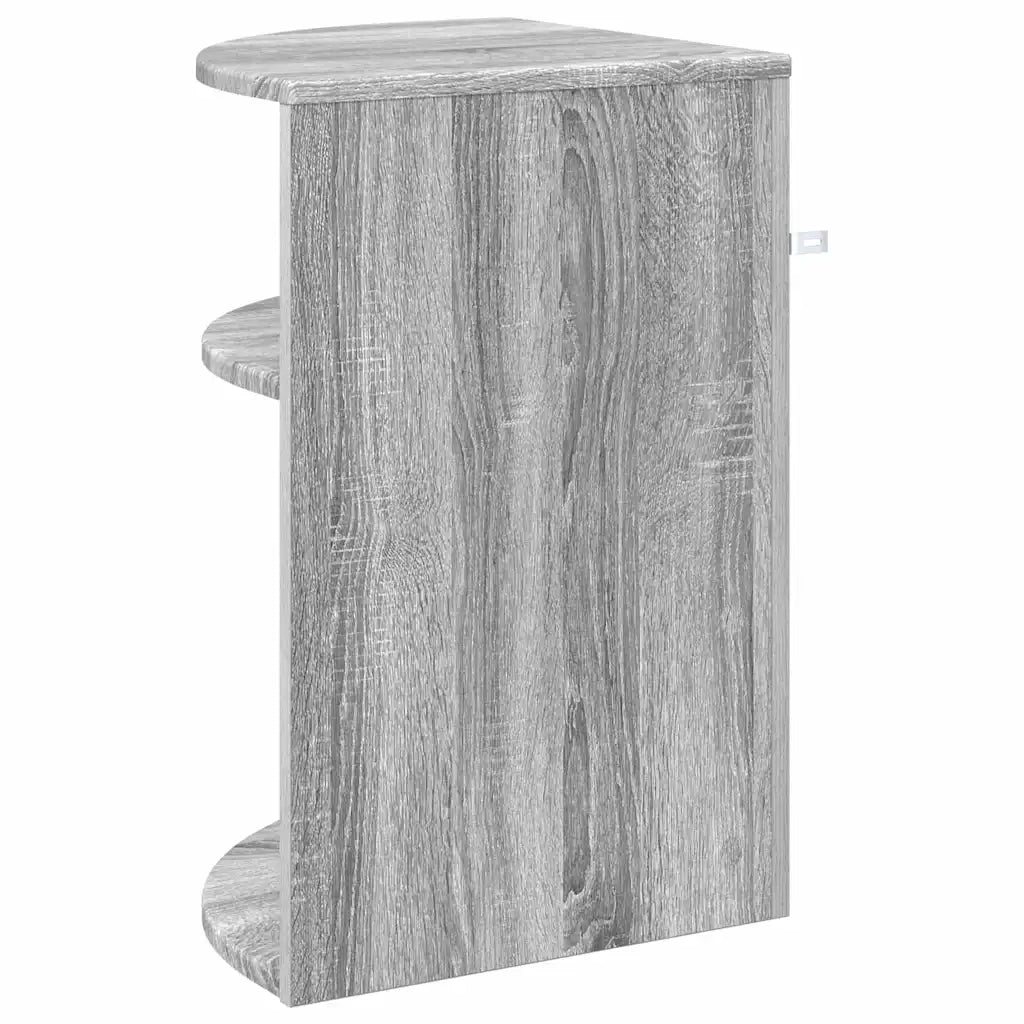 Tavolino Grigio Sonoma 39,7 x 39,7 x 60 cm Legno multistrato 891136