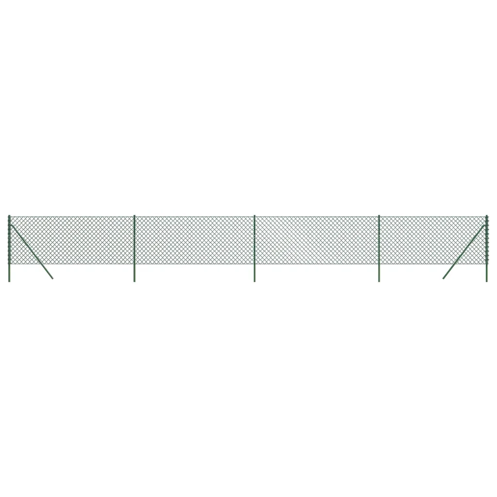 Recinzione a Rete Verde 1x10 m 153905