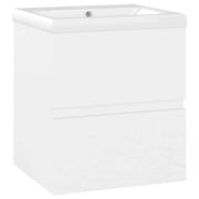 Mobile lavabo con vasca integrata 41 x 38,5 x 45 cm truciolare bianco 02_0006431