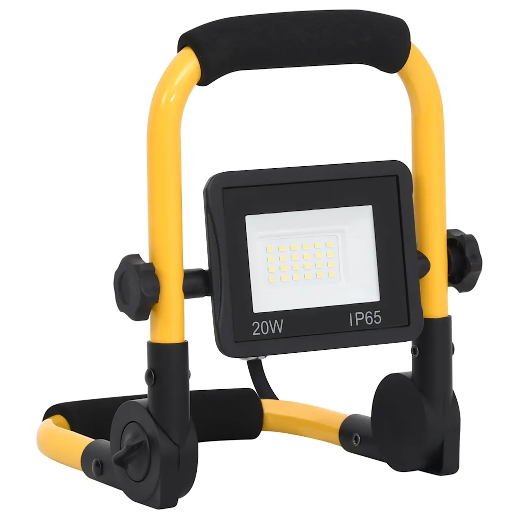 Faretto a LED con Maniglia 20 W Bianco Caldo cod mxl 62386