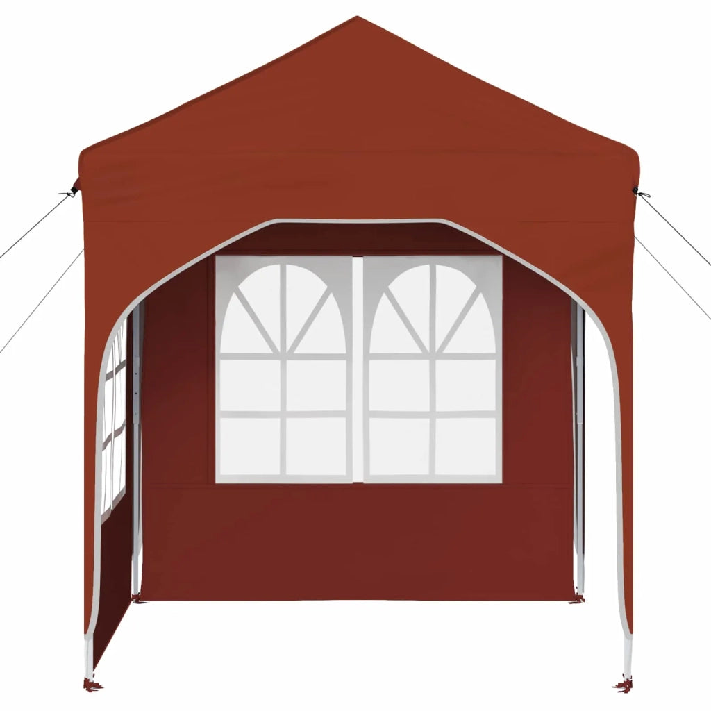Tenda per feste a pop-up 192 x 192 x 245 cm Terracotta