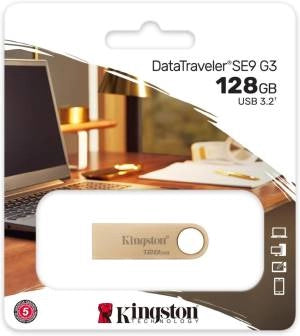 Kingston Pendrive USB-A 3.2128GB DTSE9G3/128GB