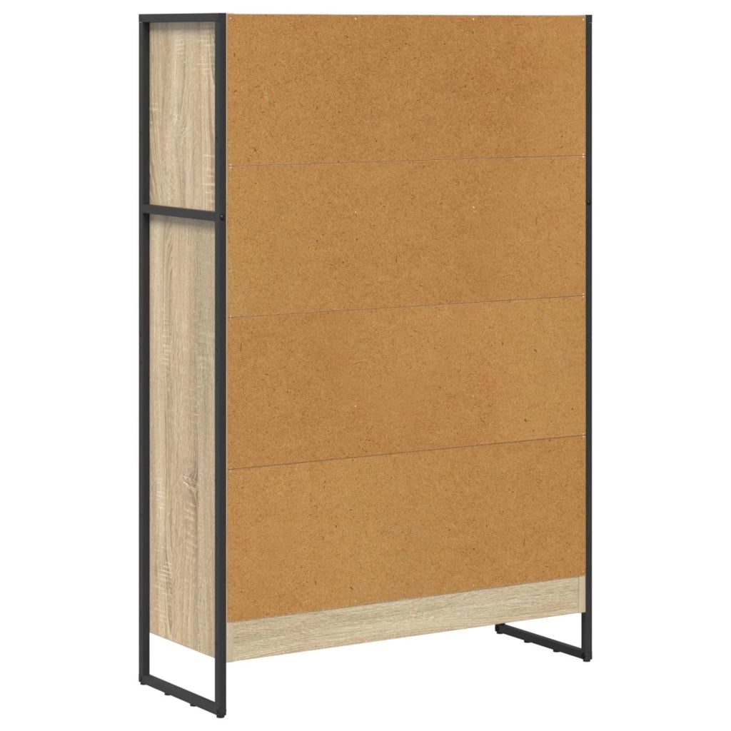 Armadio per Libri Sonoma 80 x 30 x 121 cm Legno multistrato 886415