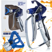 Pistola a Spruzzo Blue Monster con Protezione – Alta Pressione 500 Bar | Compatibile con Graco, Wagner, Titan
