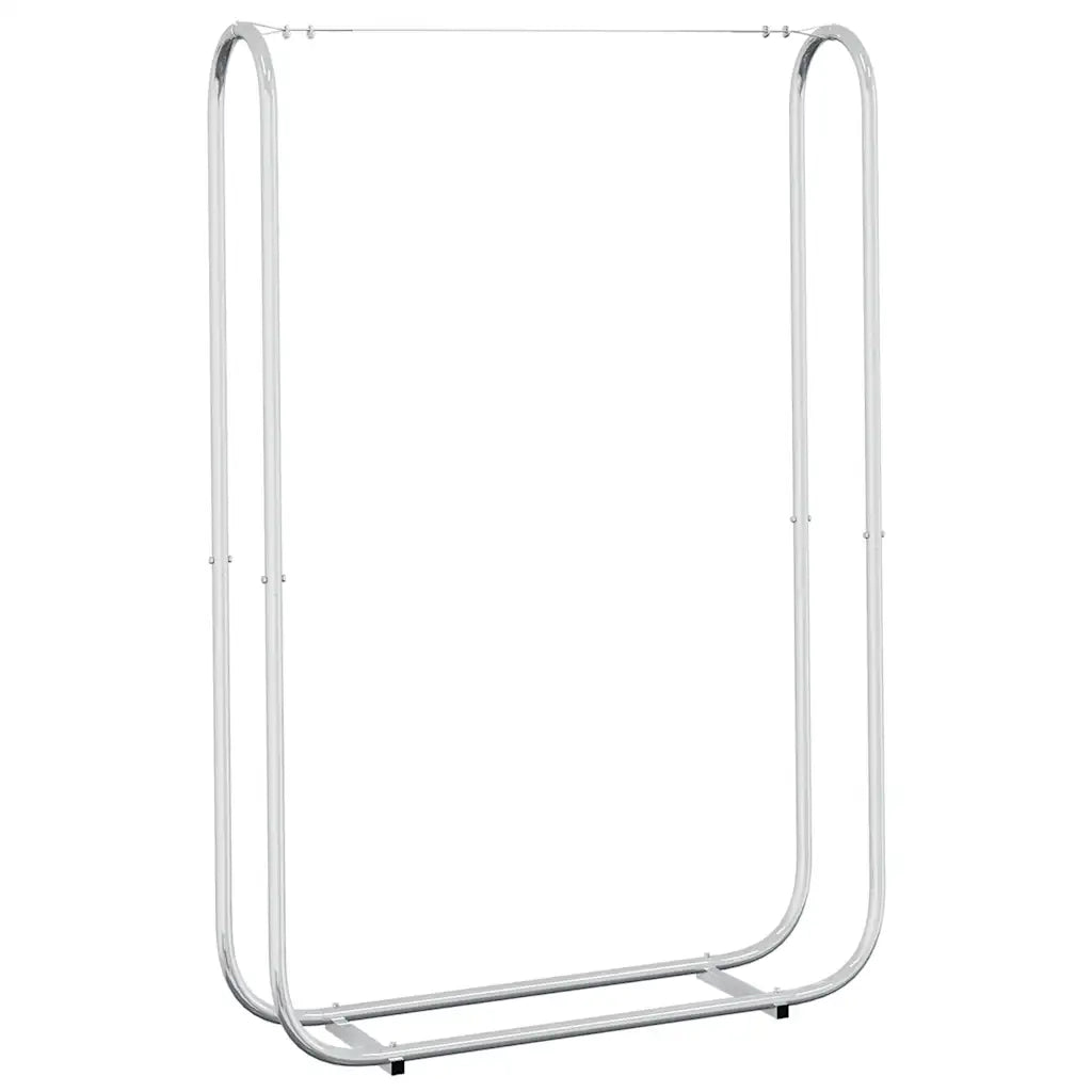 Rastrelliera per Legna 100x25x150 cm in Acciaio Zincato 4100703