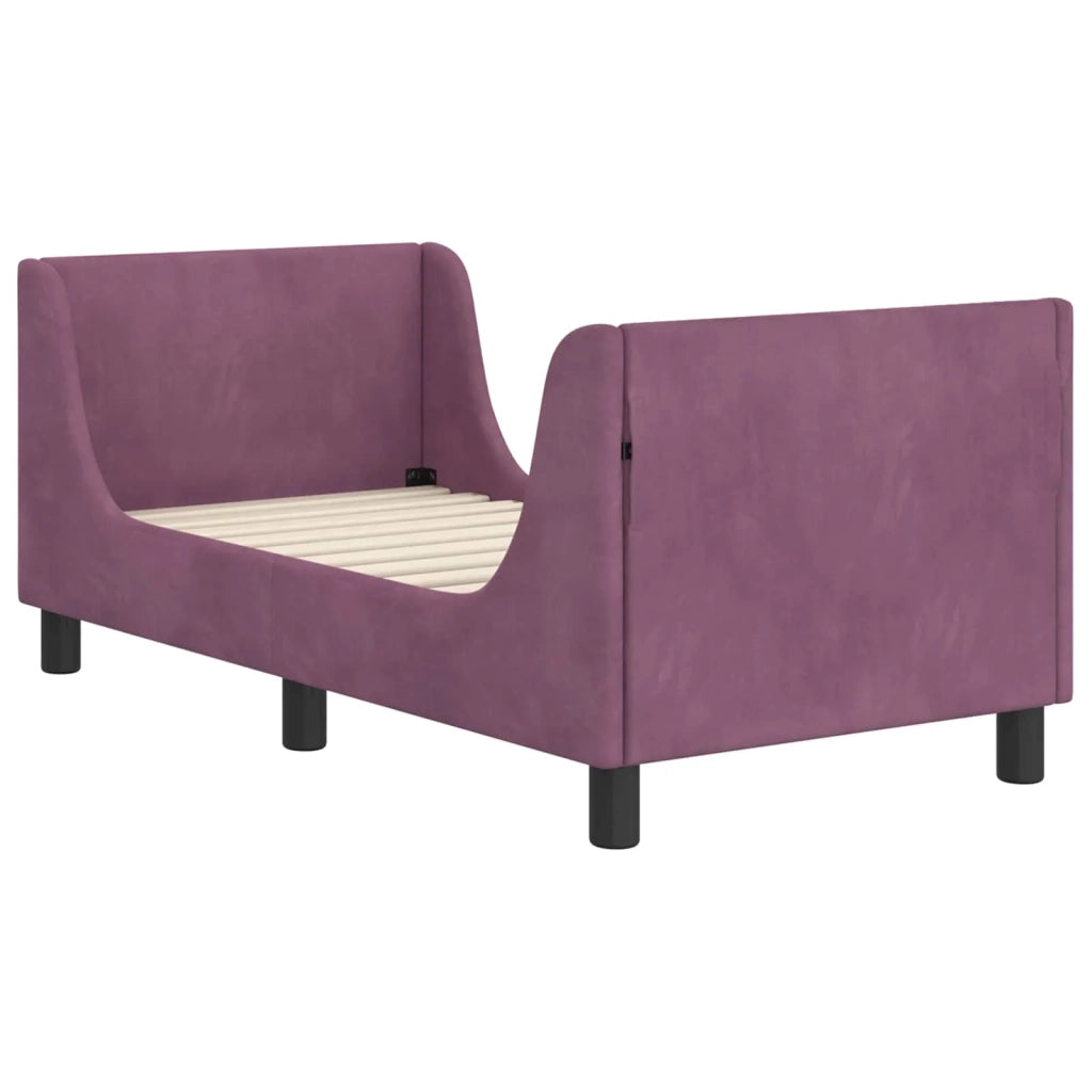 Struttura letto per bambini con testata Viola 70 x 140 cm