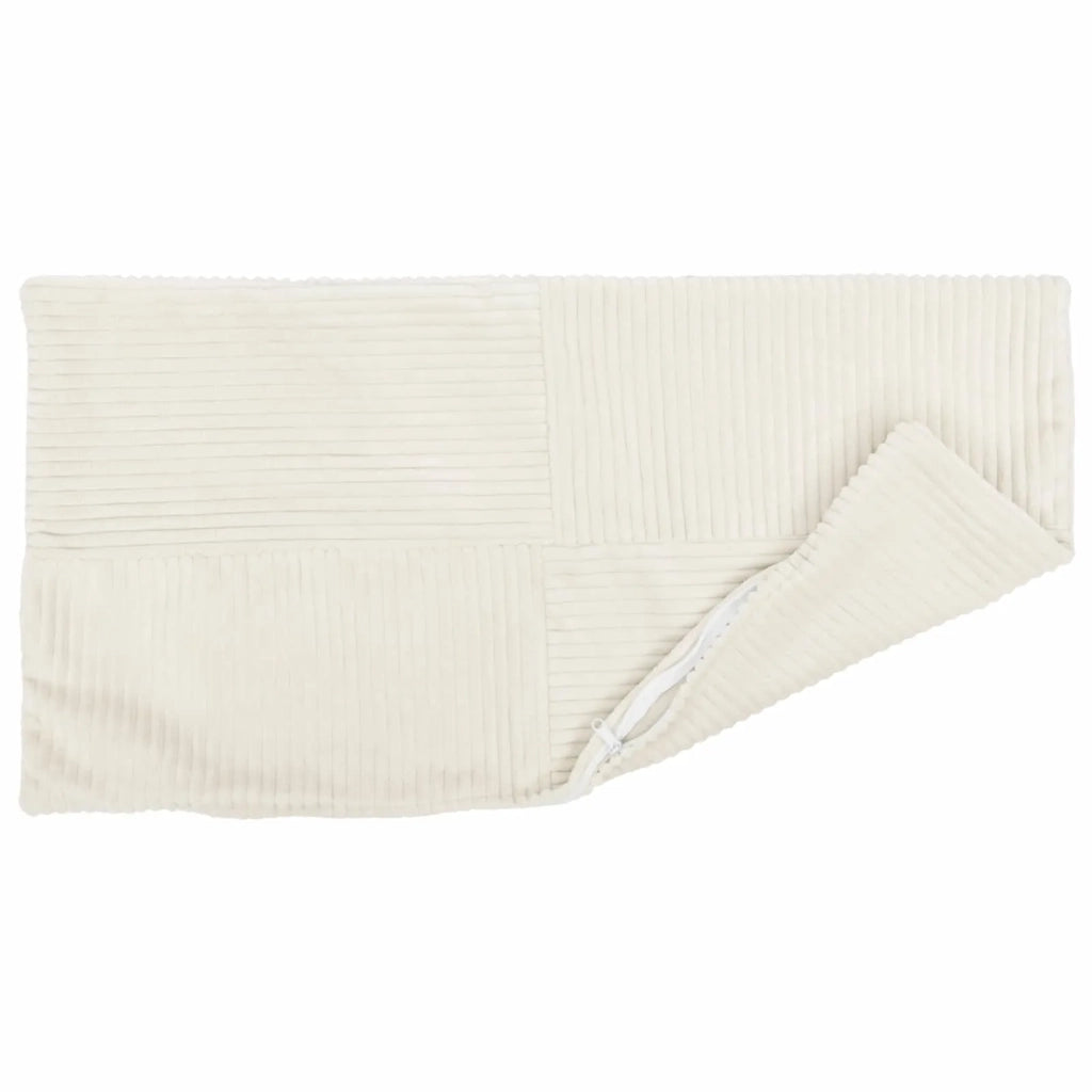 Federa 6 pcs ALMELO Crema 40 x 60 cm corduroy 914394