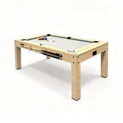 Tavolo Multi Gioco 7-in-1 7ft (213 cm) Effetto Rovere con Freccette LED
