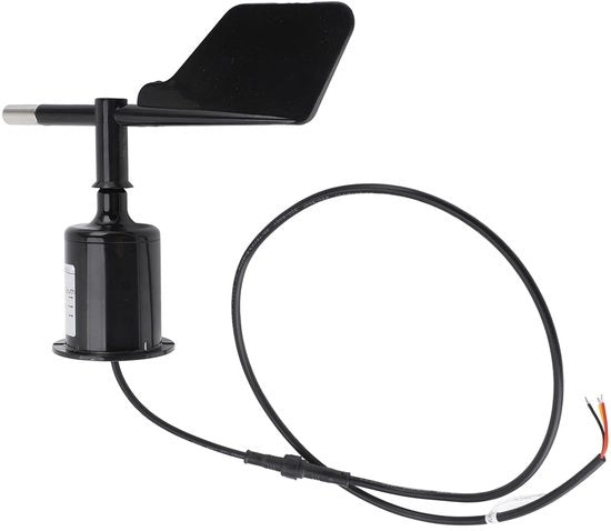Sensore di Direzione del Vento 360 Gradi - Misurazione Precisa - Anemometro - Materiale ABS Resistente - Resistente alle Intemperie - Prestazioni Affidabili