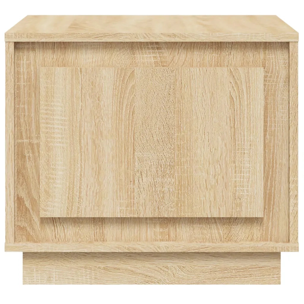Tavolino da Salotto-Tavolino da soggiorno-Tavolo Rovere Sonoma 51x50x44 cm Legno Multistrato