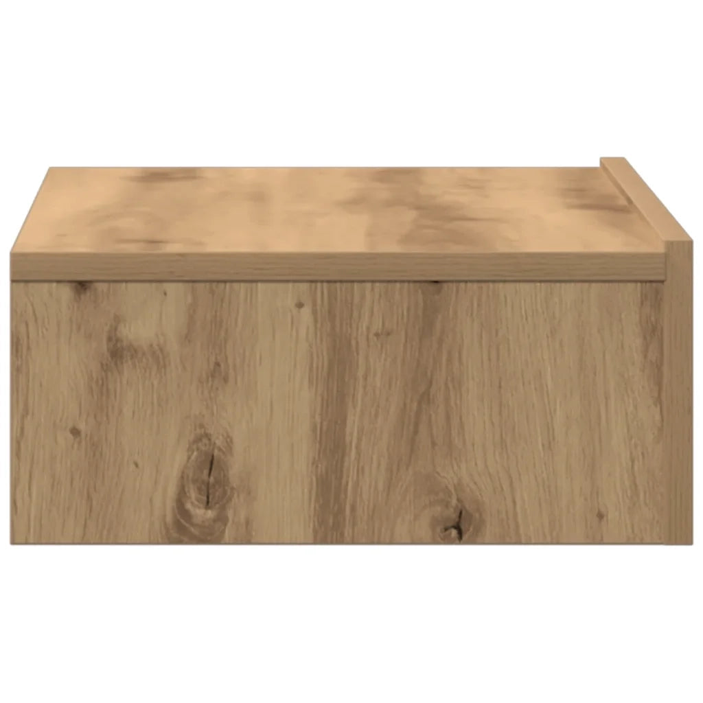 vidaXL Comodino Rovere Artigianale 60x35 cm in Legno Multistrato