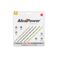 Striscia led COB monocolore da 15W/MT 24V - Bobina da 5m - Rosso