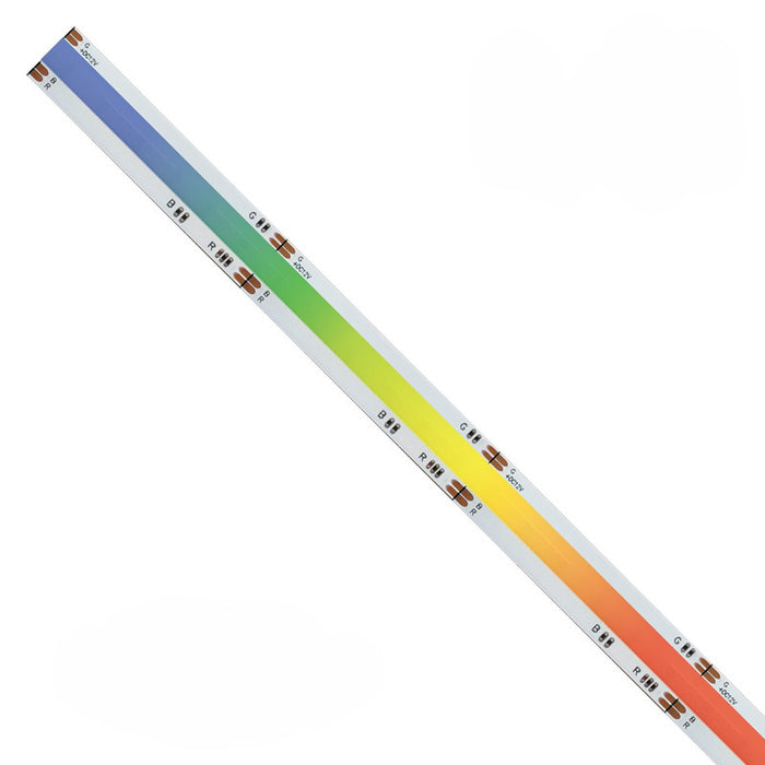 Striscia led COB IP20 5m RGB 12V 15W/MT