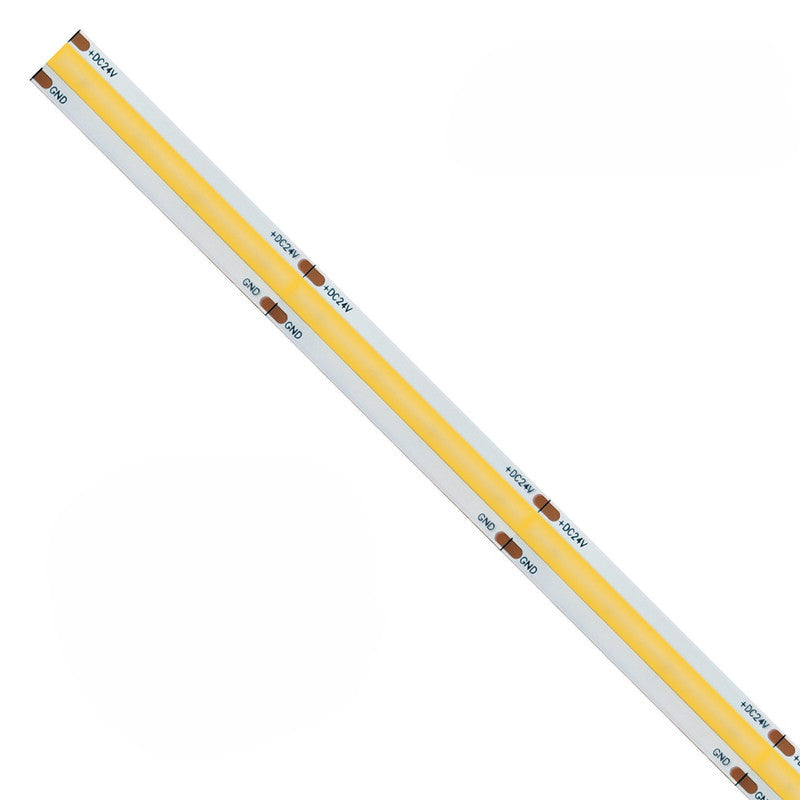 Striscia led 5m COB IP65 monocolore da 15W/MT 24V - 4000K