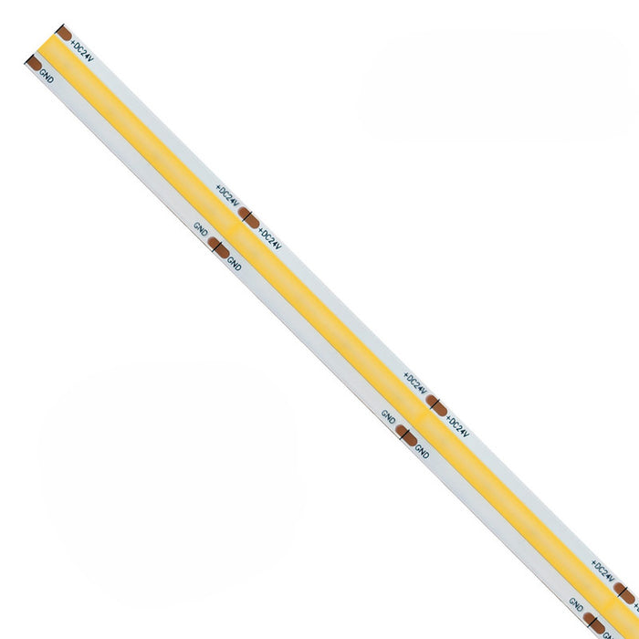 Striscia led 5m COB IP65 monocolore da 15W/MT 24V - 6000K