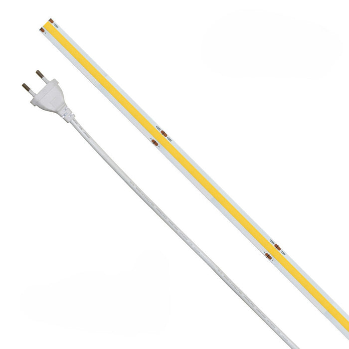 Striscia Led 5m COB IP20 Monocolore Da 15W/MT 24V - 4000K