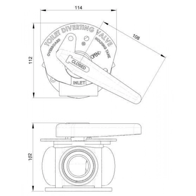 RUBINETTO MANUALE A 3 VIE AQUAVALVE