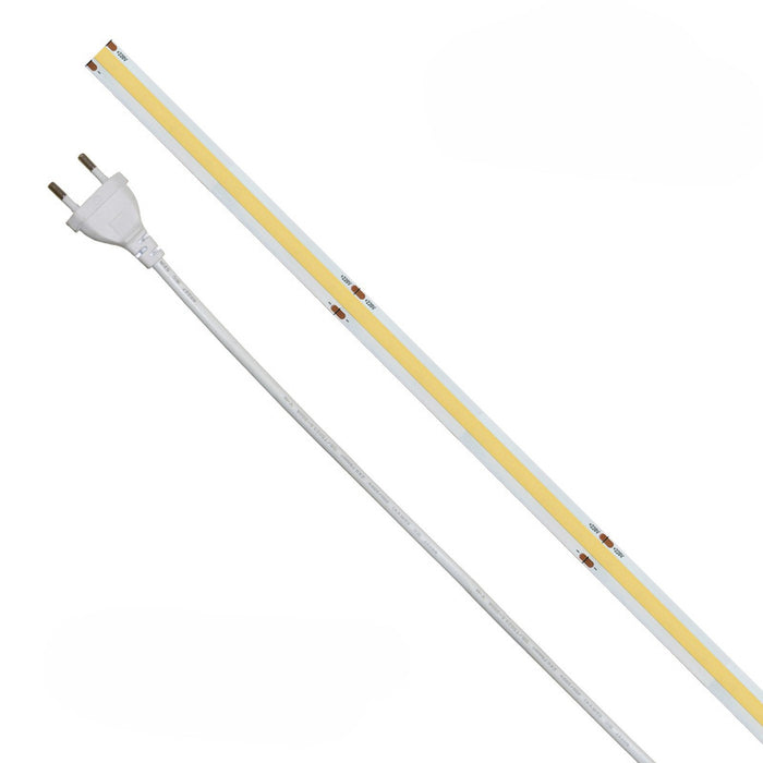 Striscia Led 5m COB IP20 Monocolore Da 15W/MT 24V - 6000K