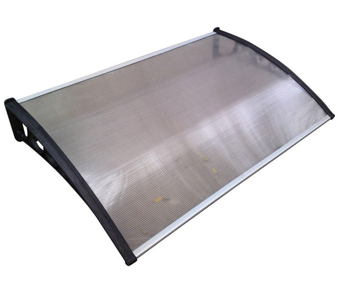 pensilina in policarbonato alveolare l120 x p80 opaco cod:ferx.92703