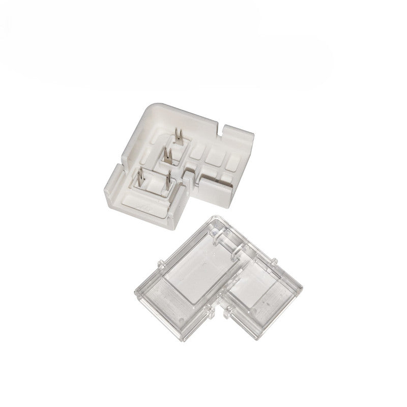 Connettore angolare 90° per strisce LED 220V